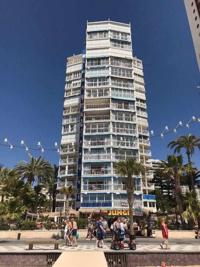 Apartamento Torre Yago Primera Linea Playa Benidorm Con Wi-Fi & Ac Exterior photo